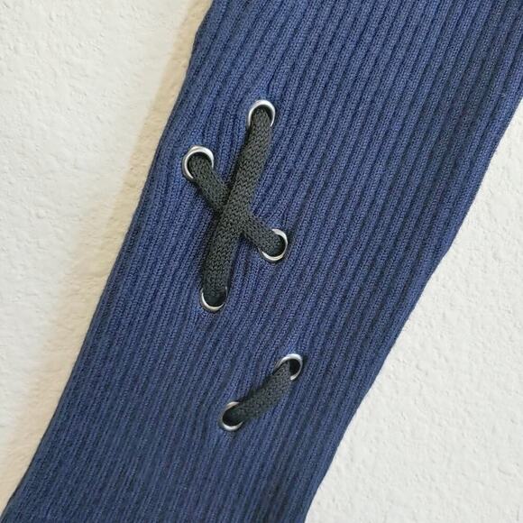 John + Jenn Ribbed Crewneck Pullover Sweater Sz L - Picture 3 of 7